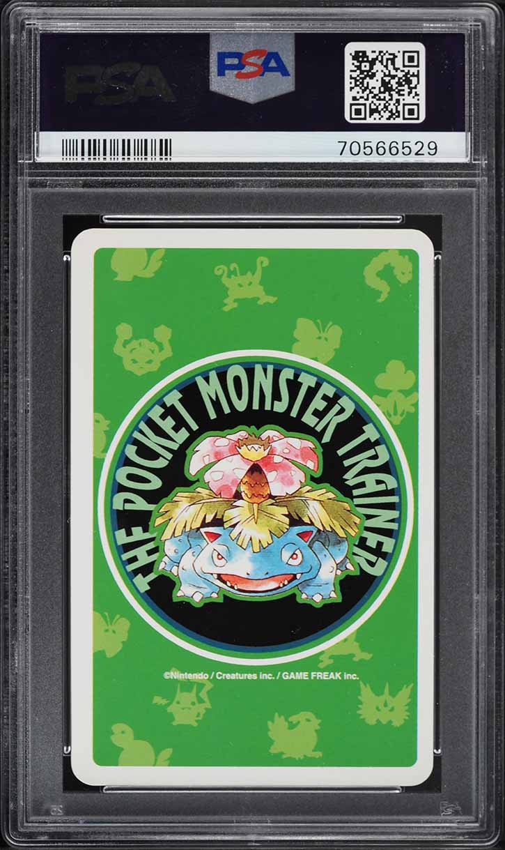 1996 Pokemon Japanese Green Poker Set Nintendo Playing Card Mewtwo #150 PSA 10 GEM MINT