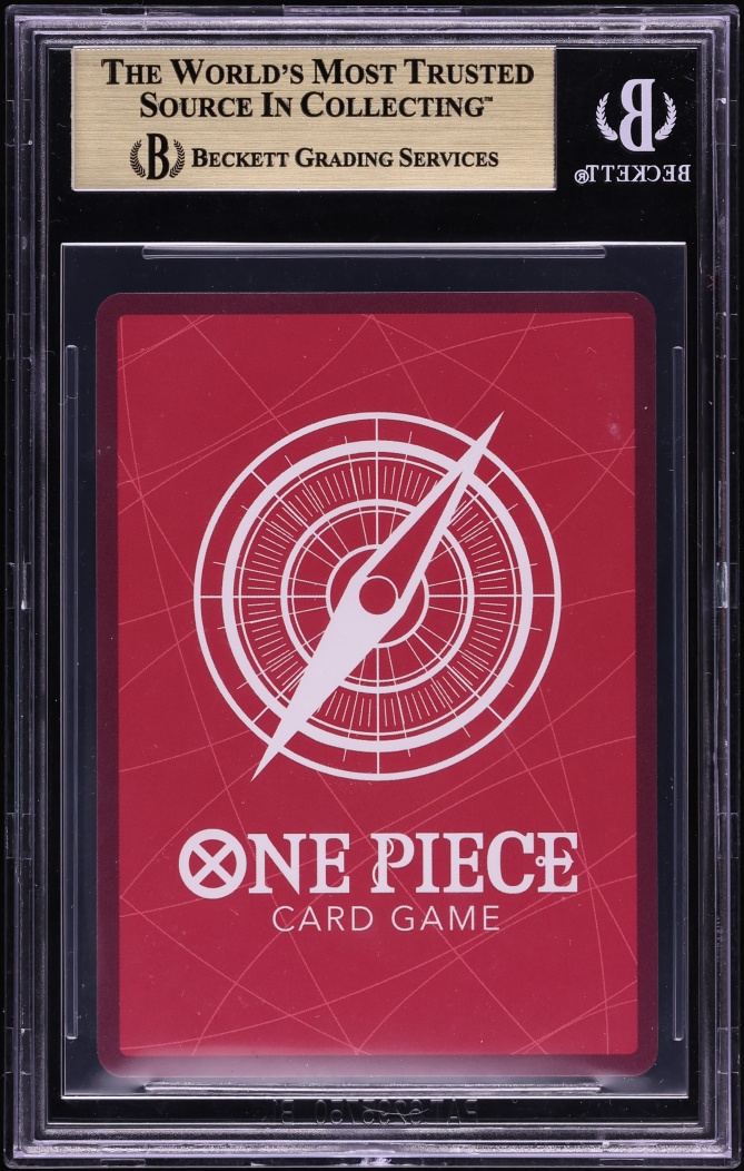 2022 One Piece Promo Premium Collection 25th Manga Art Leader Roronoa Zoro #OP01-001 BGS 9.5