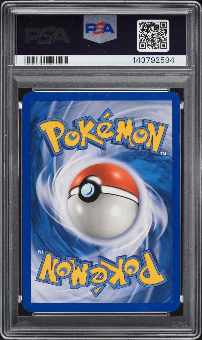 2005 Pokemon EX Unseen Forces Holo Entei Gold Star #113 PSA 8 NM-MT