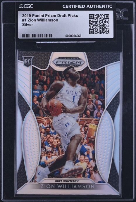 【PSA10】Zion Williamson RC Silver Amazon.com: Zion Williamson 2019 Panini Prizm Basketball