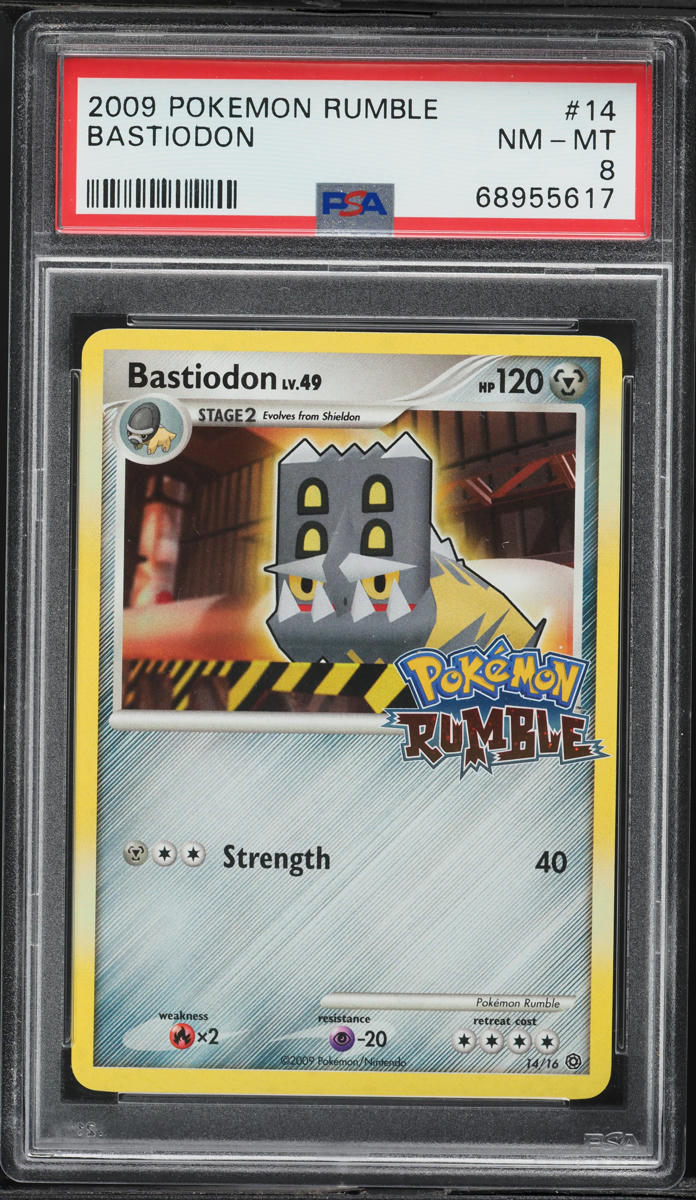 2009 Pokemon Platinum Rumble Bastiodon #14 PSA 8 NM-MT
