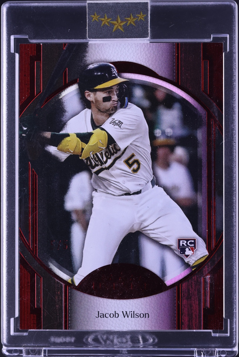 2025 Topps Five Star Red Jacob WIlson ROOKIE 5/5 #98