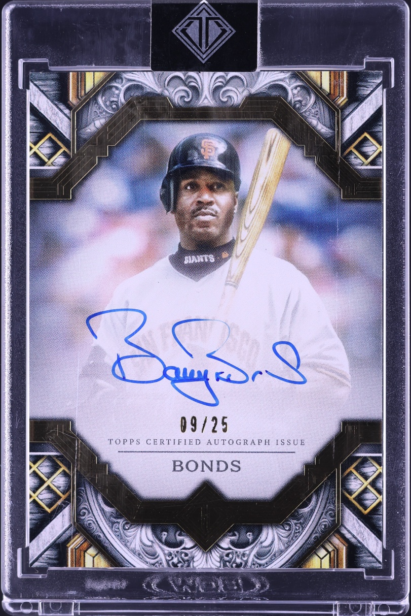 2025 Topps Transcendent Collection Barry Bonds AUTO /25 #TAC-BB