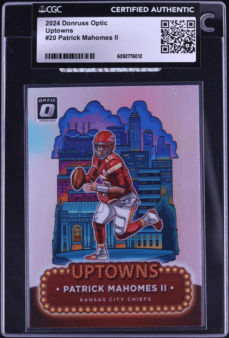 2024 Donruss Optic Uptowns Patrick Mahomes II #20 CGC AUTH
