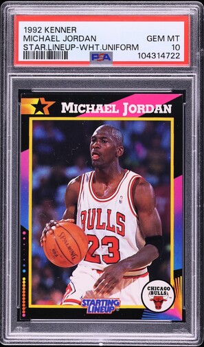 1992 Topps GOLD ALL STAR PSA 9 マイケルジョーダン 1992 Topps Gold All Star Michael Jordan #115 CGC 3.5 VG+ on