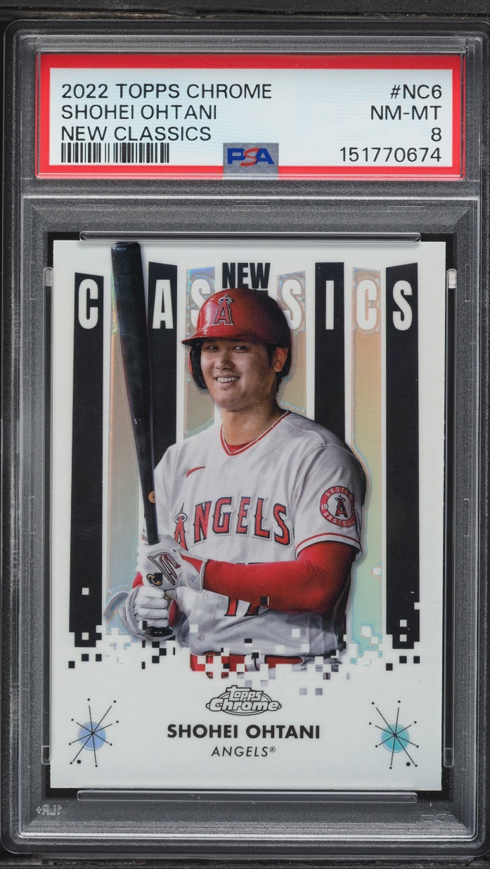 2022 Topps Chrome New Classics Shohei Ohtani #NC-6 PSA 8 NM-MT