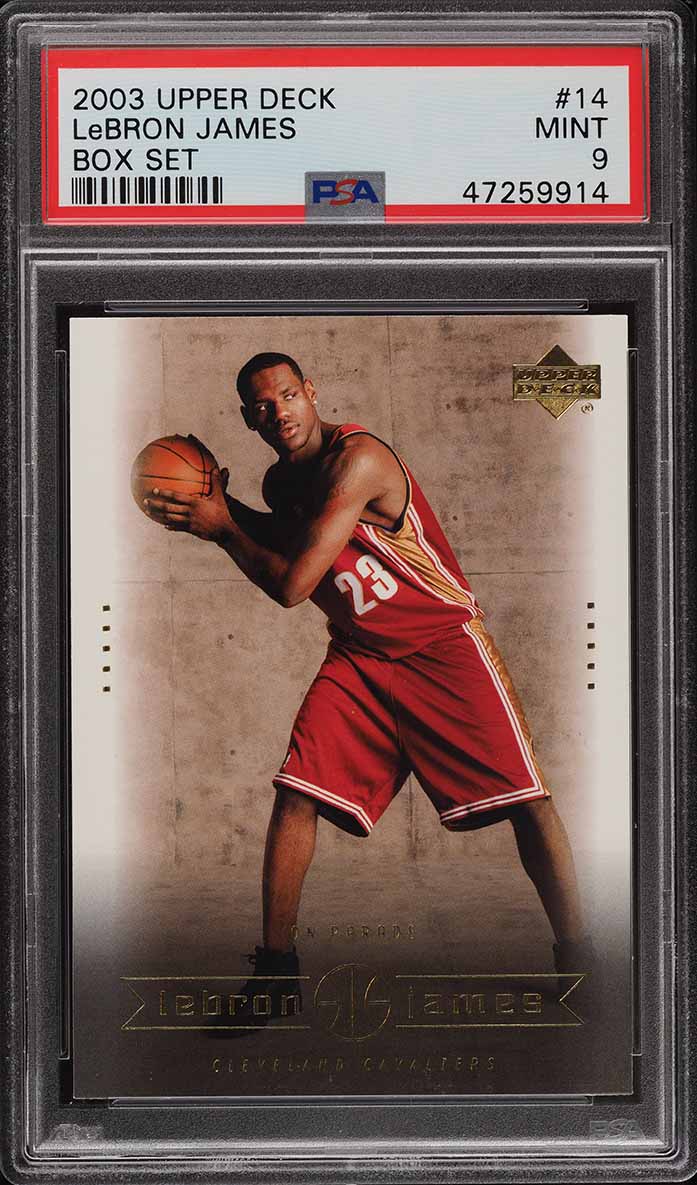 lebron RC レブロン rookie LEBRON JAMES 2003 FLEER GENUINE INSIDER #104 ROOKIE RC 114