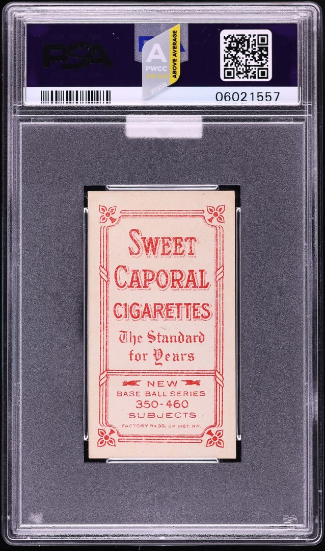 1909-11 T206 Ty Cobb RED PORTRAIT, SWEET CAPORAL MBA PSA 7 NRMT