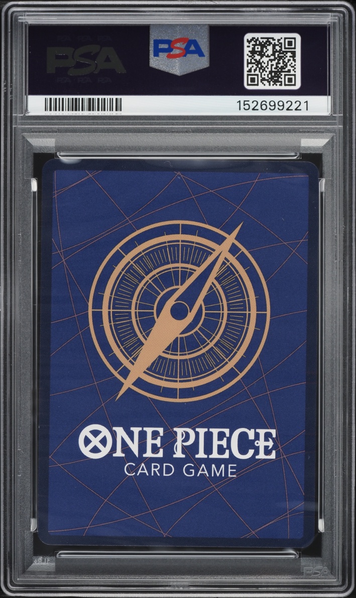 2024 One Piece Japanese Premium Booster Best SEC Shanks #OP01-120 PSA 10 GEM MINT
