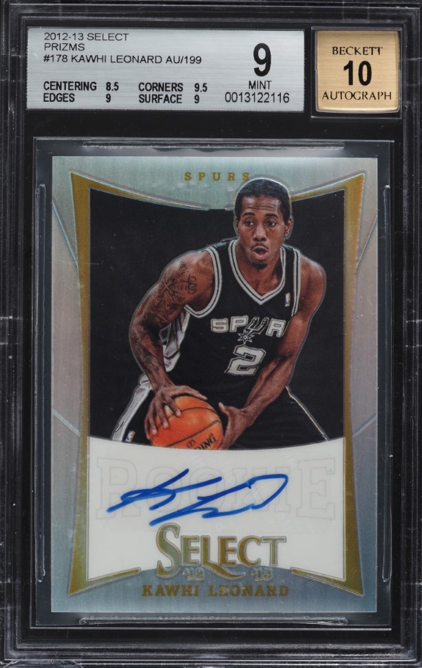 2012 Panini Prizm Kawhi Leonard ROOKIE #209 PSA 10 GEM MINT on