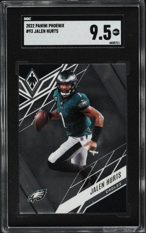 2022 Select Club Level Neon Green Prizm Die-Cut Jalen Hurts /299