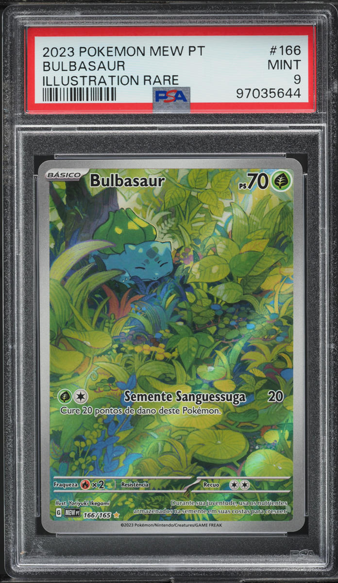 Japanese 151 Pikachu Reverse Holo Bulbasaur Promo Card 059/SV-P - Pokemon  151 SV2a Japanese Near Mint Bulbasaur Full Art 151