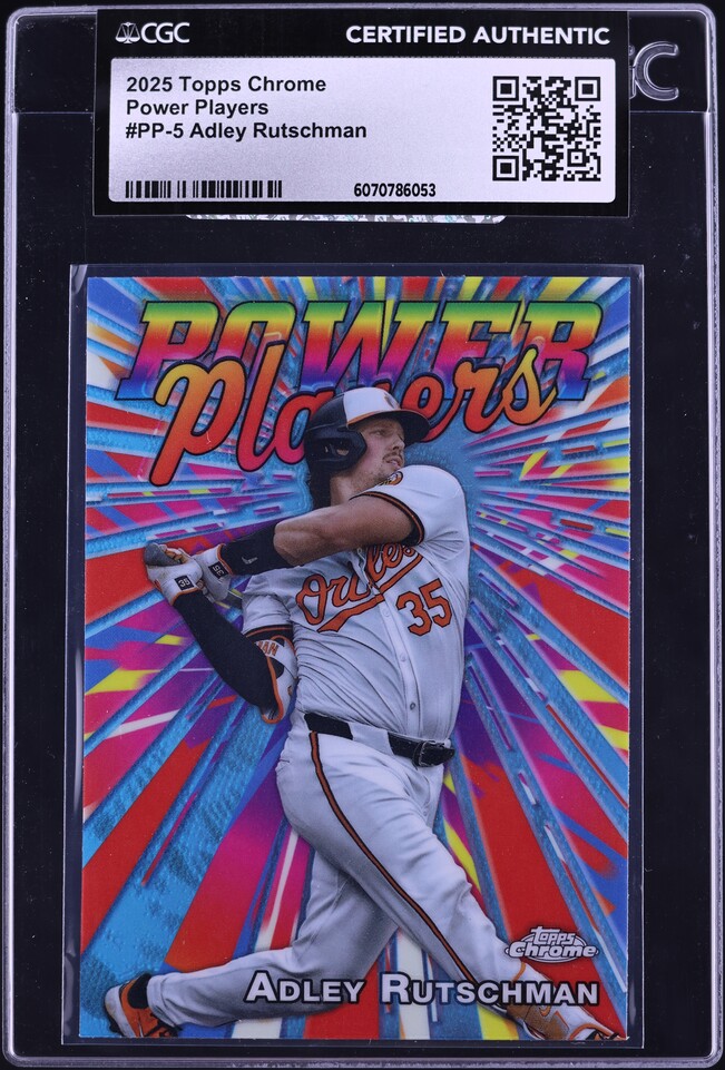 2025 Topps Chrome Adley Rutschman #271 CGC AUTH on Fanatics Collect