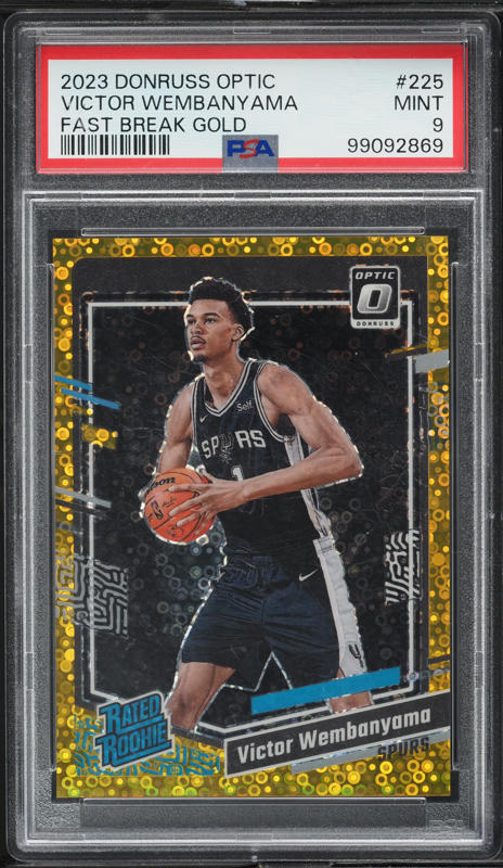 Carte De Collection Notée DGS 10 : Victor Wembanyama Net Marvels #1 - Donruss EuroLeague 2023-24