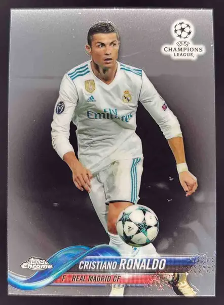 2017 Topps Chrome UEFA Promotional Sample Cristiano Ronaldo #CR