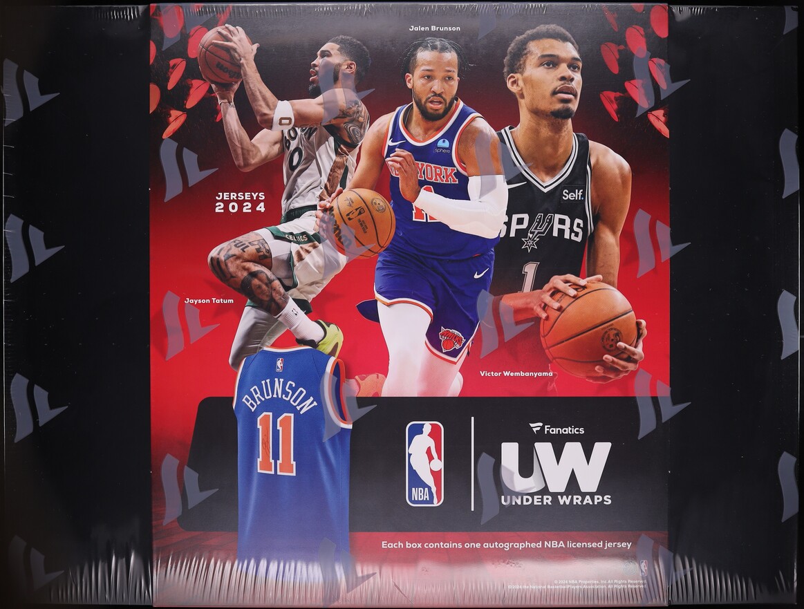 2024 Under Wraps Autographed NBA Jersey Single Mystery Box on Fanatics ...