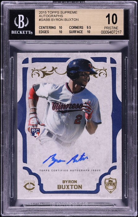 2015 Topps National Convention Gypsy Queen #NSCC3 Byron Buxton on