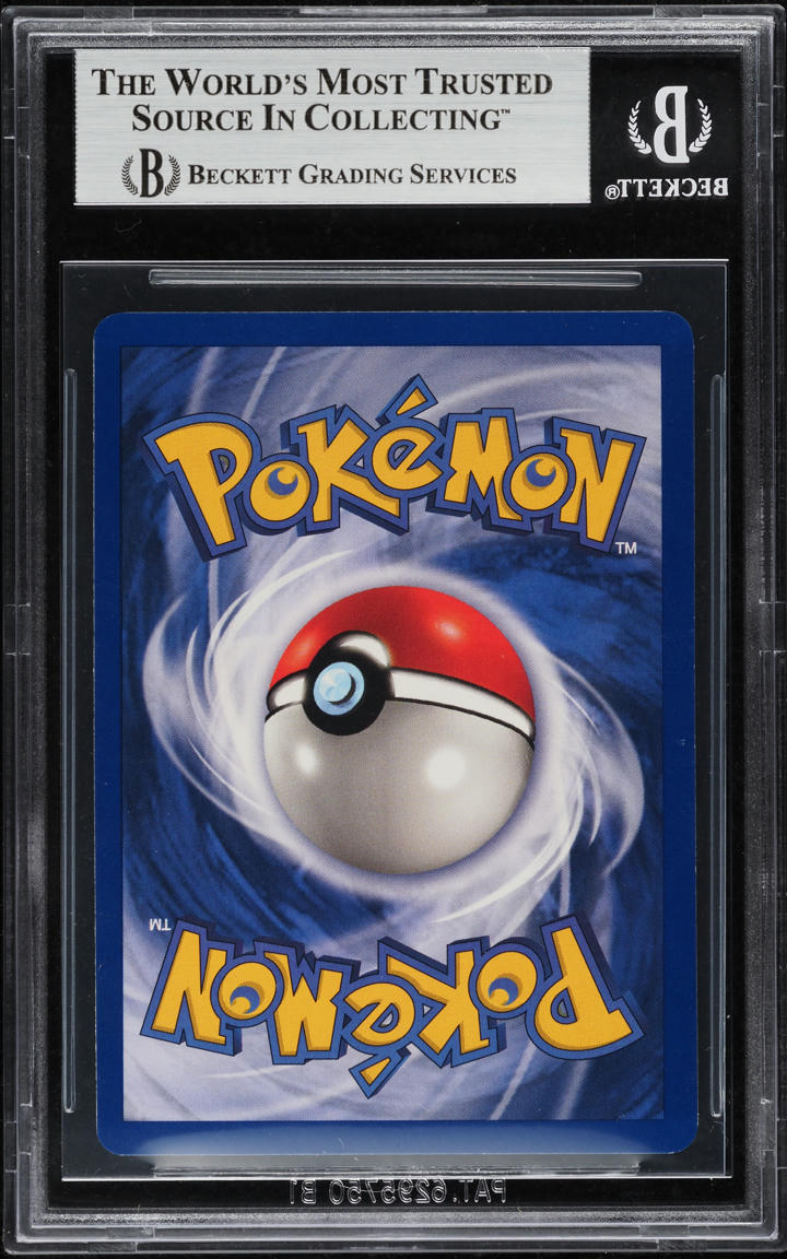 1999 Pokemon Base Set Shadowless 1st Edition Thin Stamp Holo Ninetales #12 BGS 9