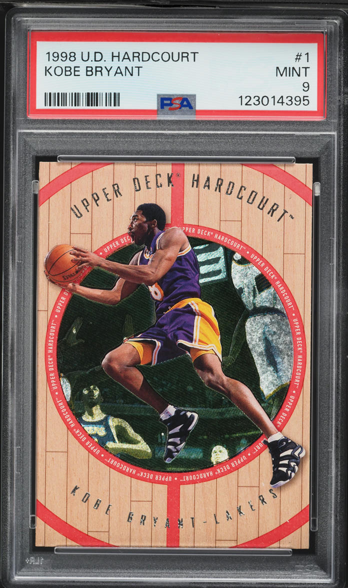 1998 Upper Deck Hardcourt Kobe Bryant #1 PSA 9 MINT