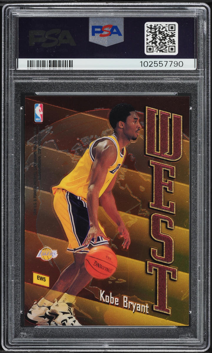 1998 Topps East West Michael Jordan & Kobe Bryant #EW5 PSA 9