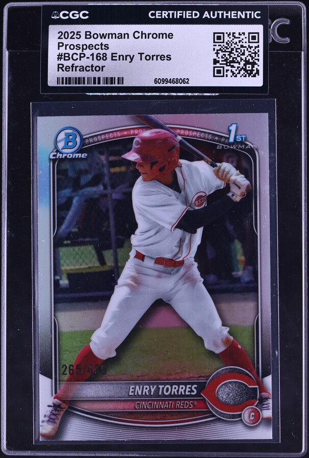 2023 Bowman Chrome Prospects Green Refractor Ethan Salas /99