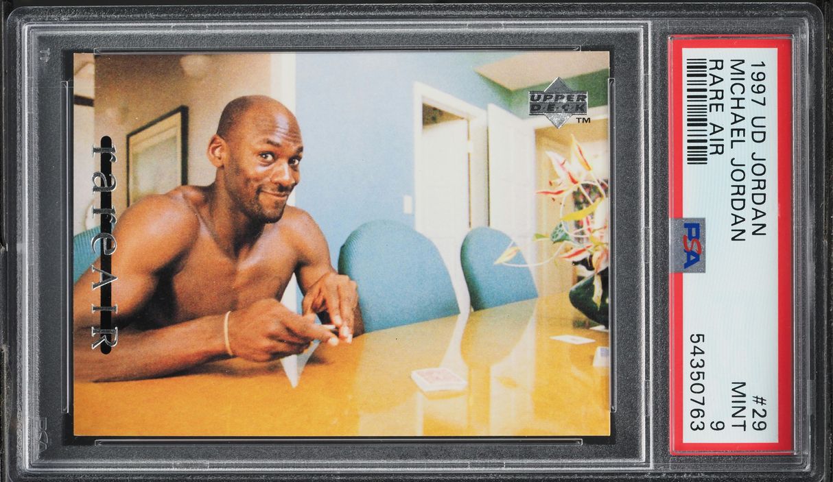 1997 Upper Deck MJ Rare Air Michael Jordan #29 PSA 9 MINT