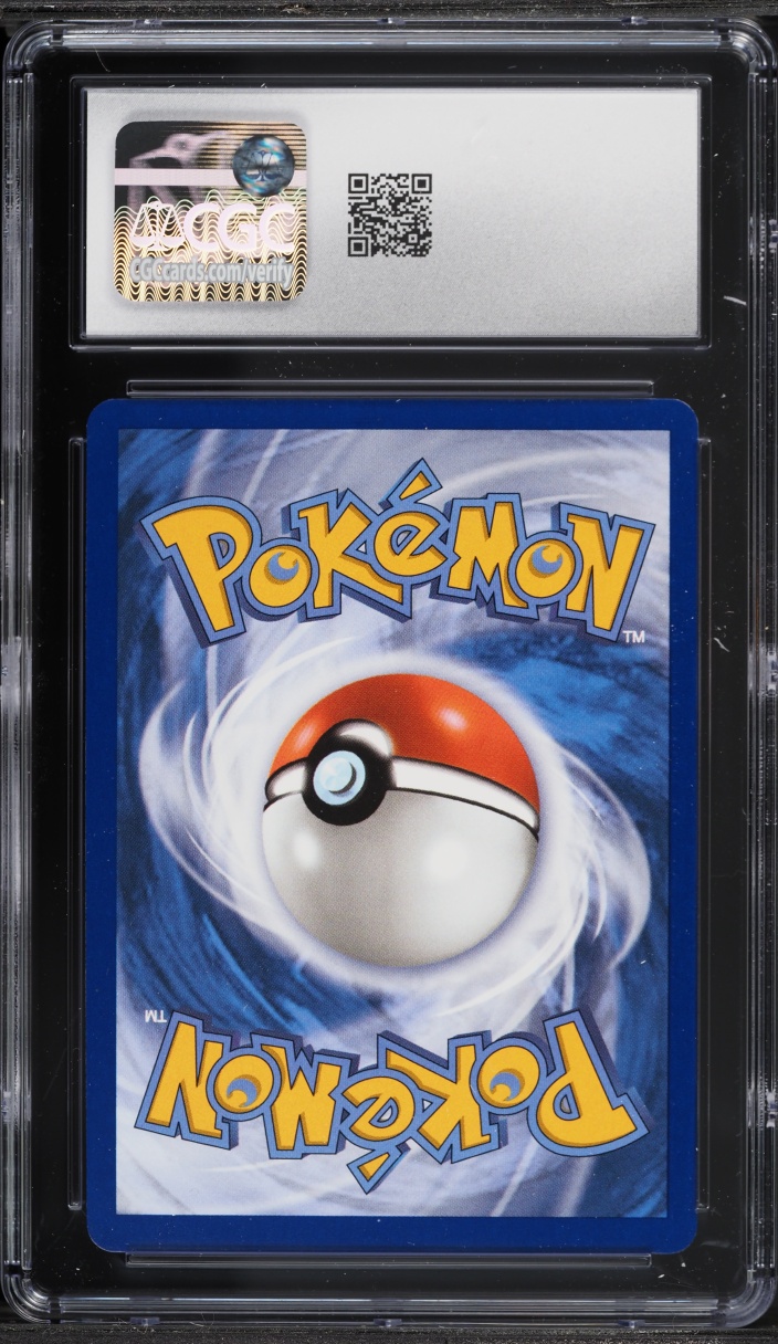 2025 Pokemon Scarlet & Violet Prismatic Evolutions Poke Ball Holo Glass Trumpet #110 CGC 9.5