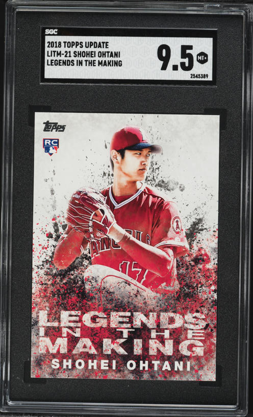 2018 Bowman Platinum With Glove Purple Shohei Ohtani ROOKIE /250