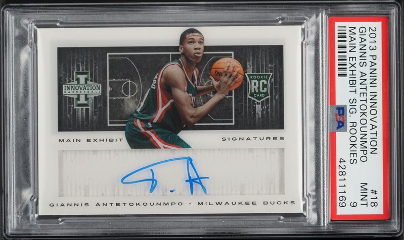 2013 Panini Gold Standard Giannis Antetokounmpo ROOKIE PATCH AUTO