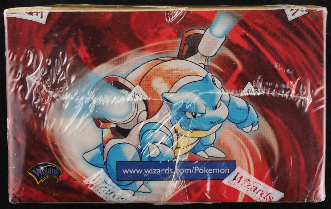 2000 Pokemon Chinese Base Set 1st Edition Booster Box Sealed