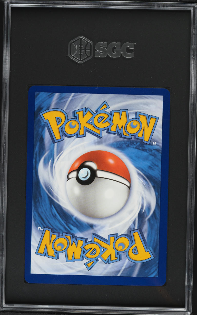 2022 Pokemon Sword & Shield Silver Tempest Alolan Vulpix V #33 SGC 8 NM-MT