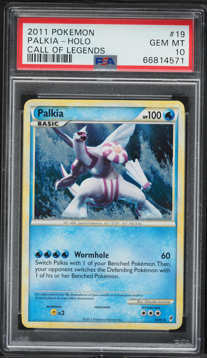 2011 Pokemon Call Of Legends Holo Palkia #19 PSA 10 GEM MINT
