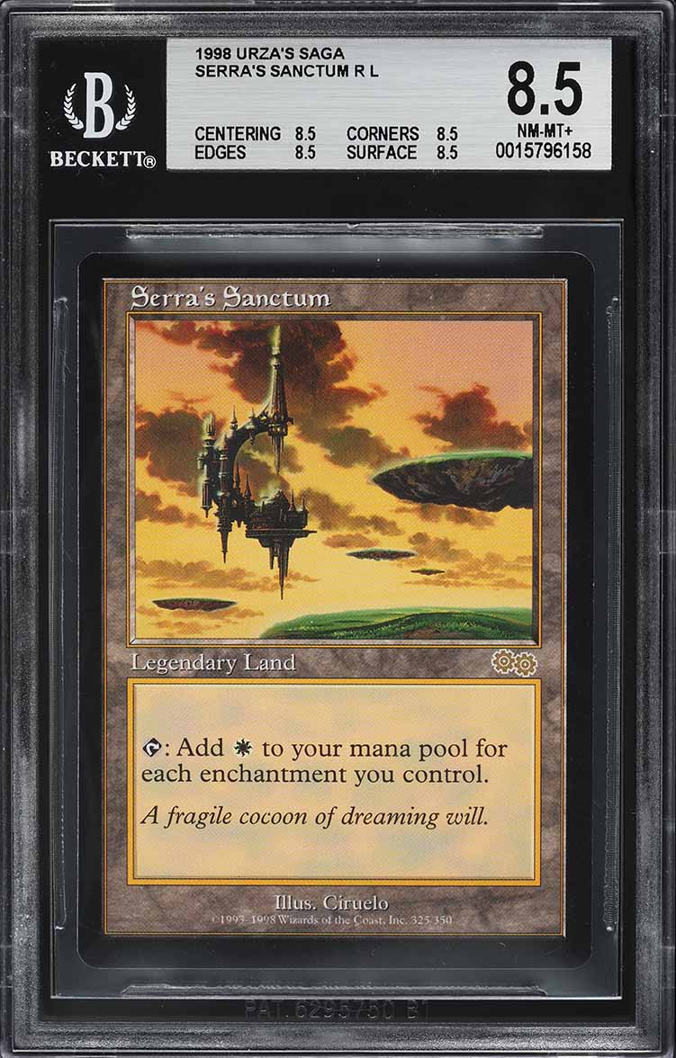 1998 Magic The Gathering MTG Urza's Saga Gaea's Cradle BGS 9 MINT