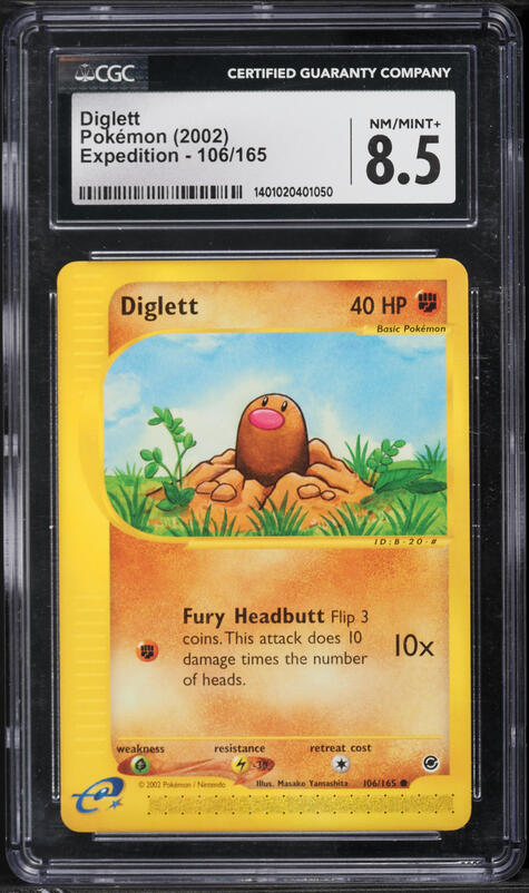 1999-2000 Pokemon Base Set Diglett #47 PSA 10 GEM MINT on Fanatics