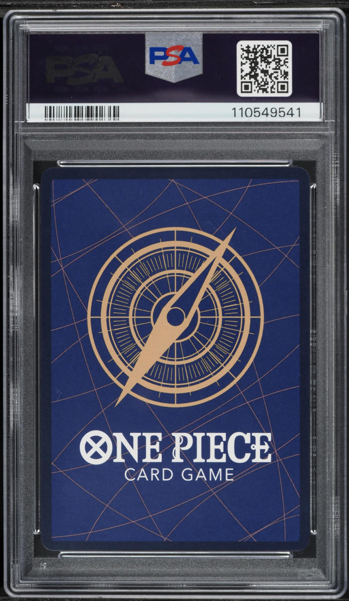 2025 One Piece Japanese A Fist Of Divine Speed Manga Art Monkey D. Luffy #OP11-118 PSA 10 GEM