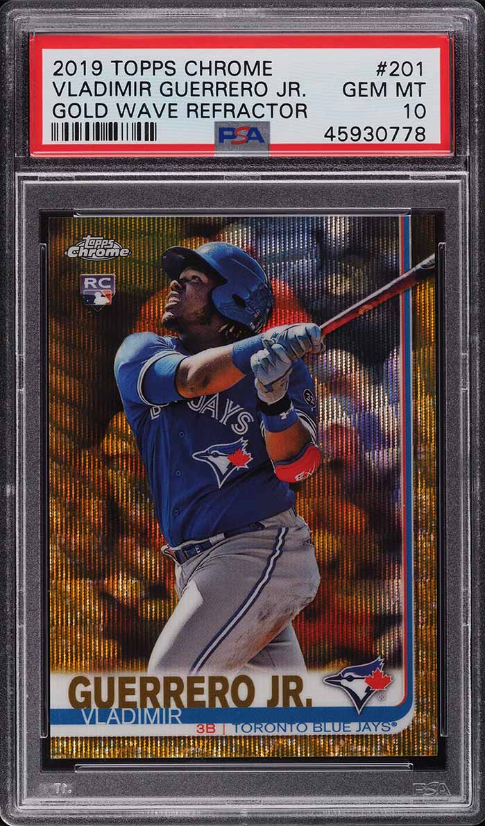 2019 Topps Chrome Pink Refractor Vladimir Guerrero Jr