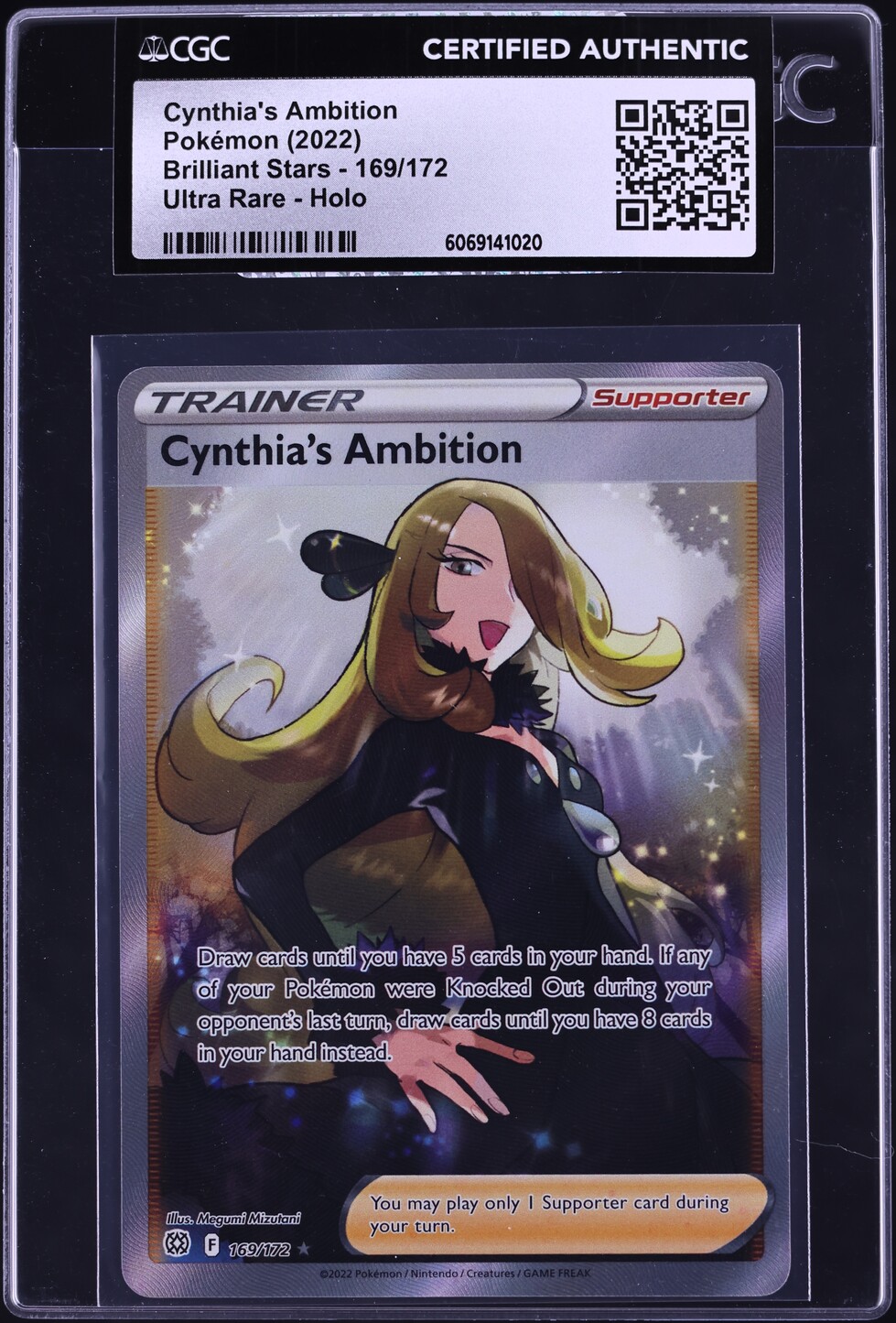Pokémon–trainer Cynthia’s Ambition–178/172–Brilliant star