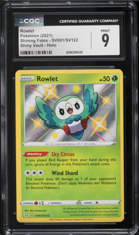 2018 Pokemon Japanese SM Promo Munch A Retrospective Scream Rowlet