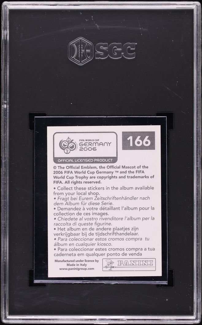 2006 Panini World Cup Germany Sticker Zlatan Ibrahimovic #166 SGC 5 EX