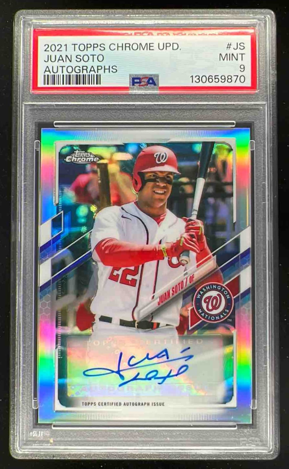 2018 Topps Update Batting Juan Soto ROOKIE #US300 PSA 10 GEM MINT