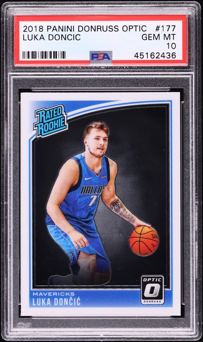 NBA カード Donruss Optic Luka Doncic PSA10 Luka doncic
