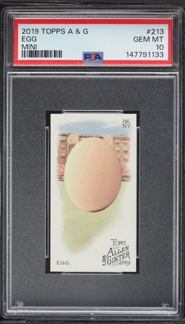 2019 Topps Allen & Ginter Mini Egg #213 PSA 10 GEM MINT