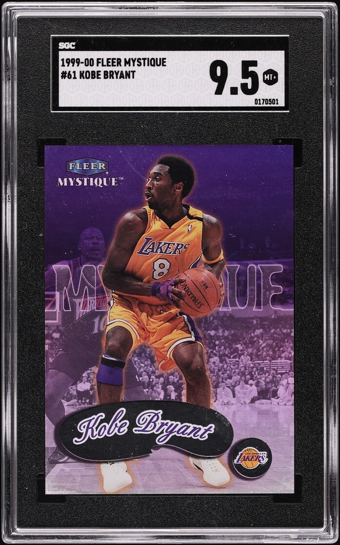 1999 Fleer Mystique Kobe Bryant #61 SGC 9.5 MINT+