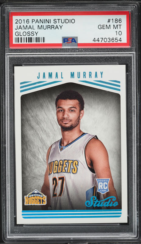 その他 2016 Donruss Jamal murray RC PSA 10 2016 Donruss Optic Jamal Murray ROOKIE #157 PSA 10 GEM MINT