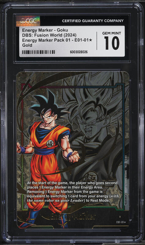 2024 DBS Fusion World Regionals Top Prize Bardock #FS05-11 PSA 10