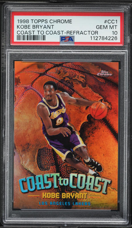 1998 Fleer Electryfying Electrifying Kobe Bryant #1 PSA 10