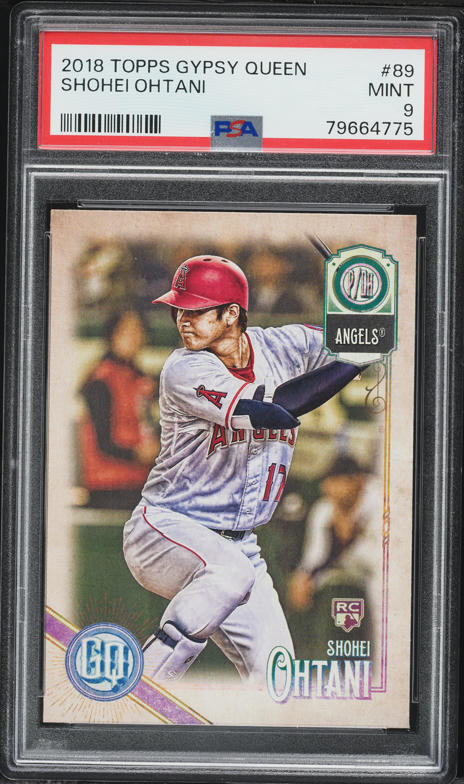 2018 Topps Gypsy Queen Shohei Ohtani ROOKIE #89 PSA 10 GEM MINT on
