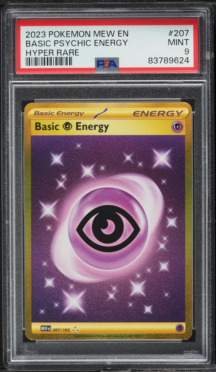 2023 Pokemon Scarlet & Violet 151 Basic Psychic Energy #207 PSA 9 MINT