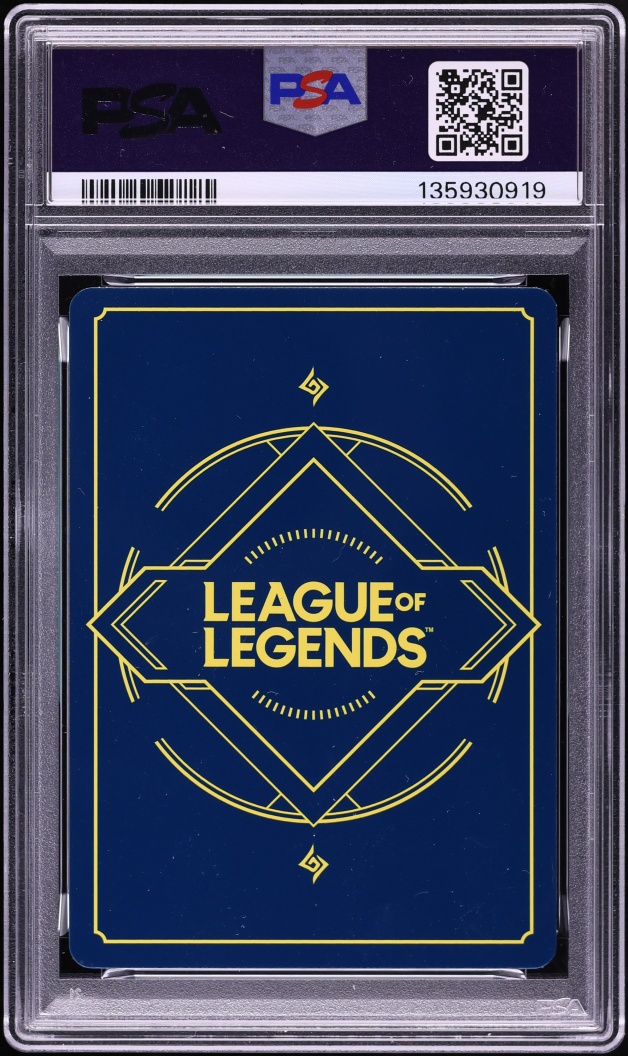 2025 Riftbound League Of Legends Origins Demo Participation Teemo #197 PSA 9 MINT