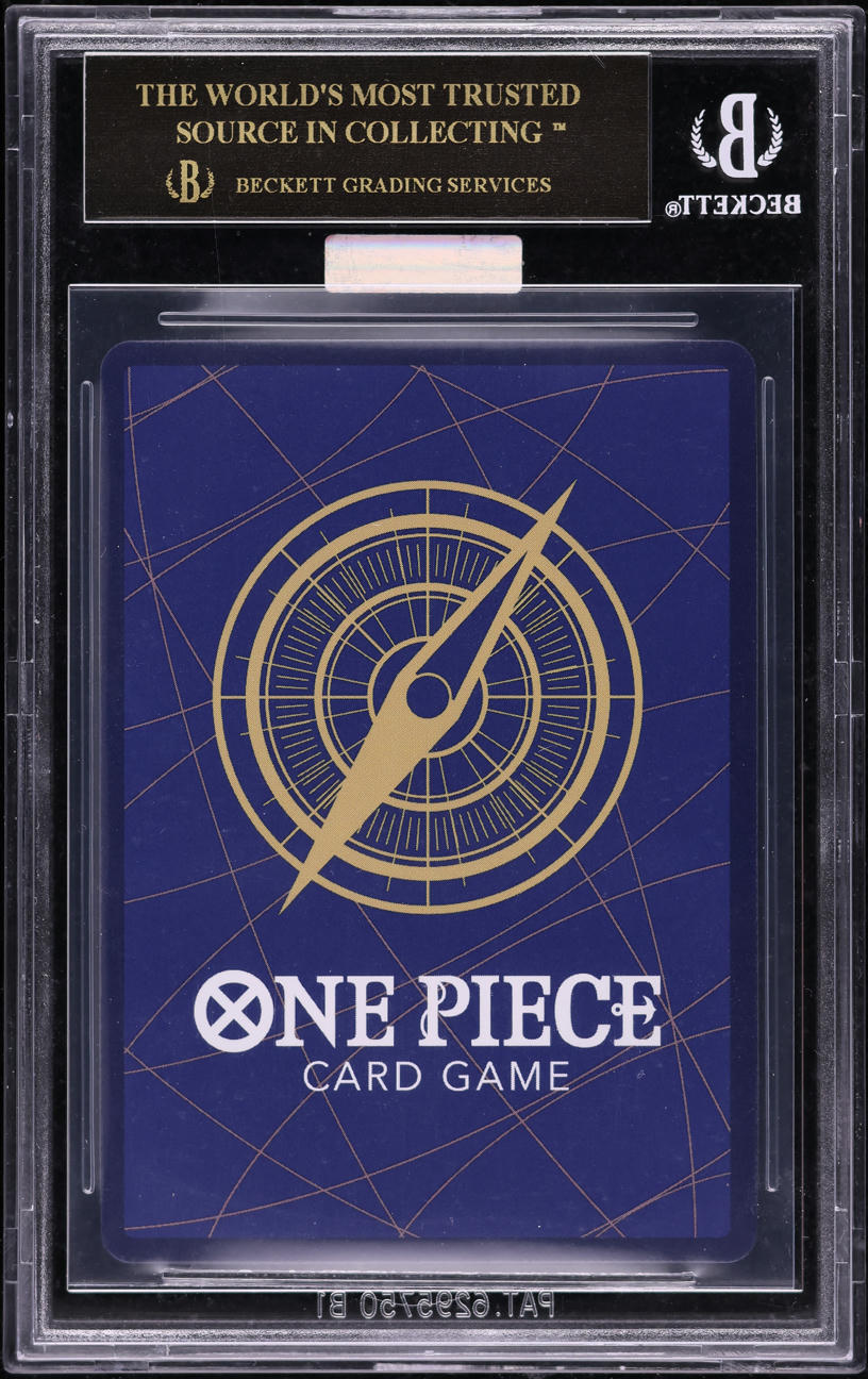 2022 One Piece Promos Japanese Flagship Battle Shanks MBA BGS 10 BLACK LABEL